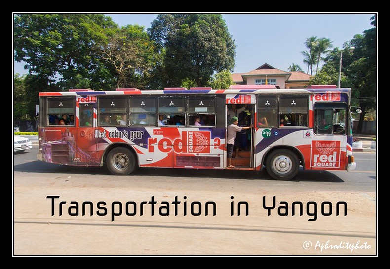 Transportation In Yangon 2015